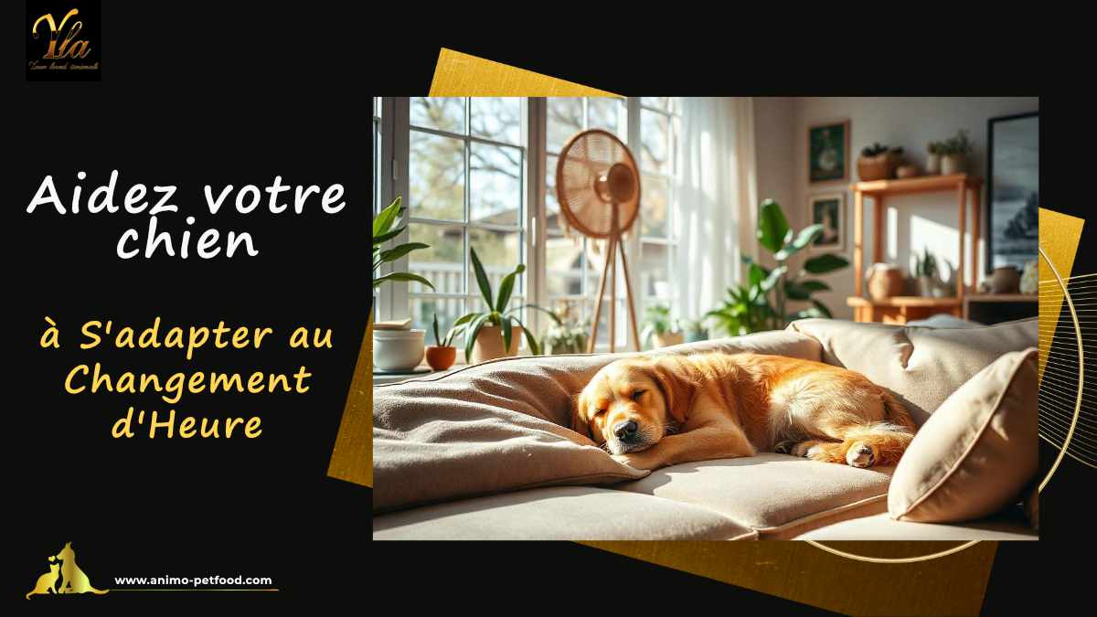 Astuces pour aider votre chien à s'adapter au changement d'heure et réduire le stress